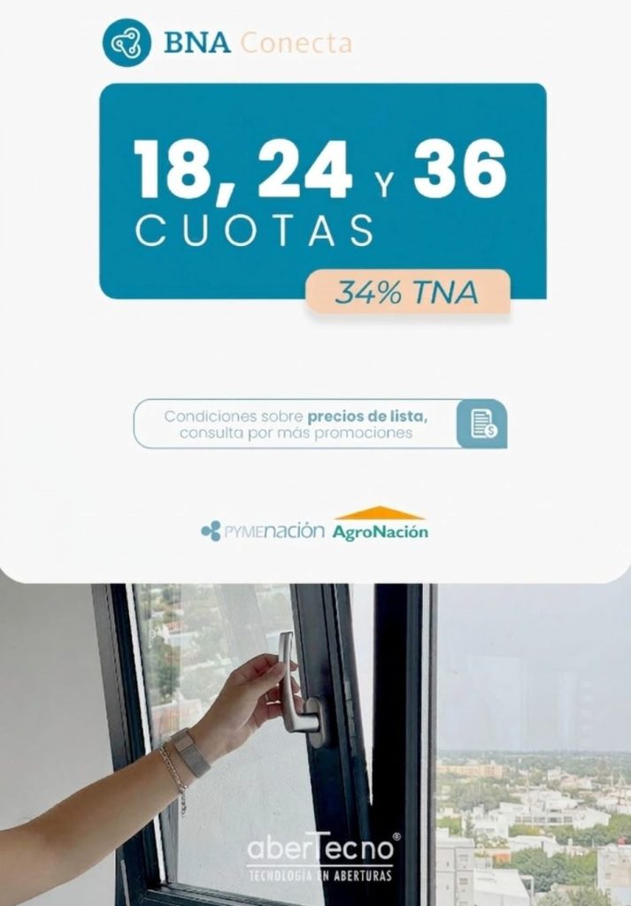 BNA Abertecno promocion marzo 2026 Abertecno | Tecnología en Aberturas - La Pampa, Argentina Fabrica de Aberturas, Sistemas de Carpintería y Fachadas lntegrales. Sucursales en Santa Rosa y General Pico, La Pampa y Neuquén.